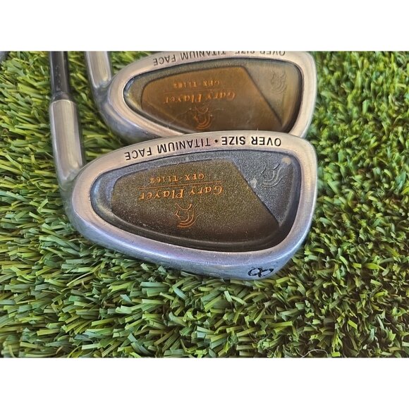 GARY PLAYER GPX-Ti 162 OVERSIZE Titanium Iron Set 3-PW RH Graphite Reg * No 7 - Picture 5 of 8